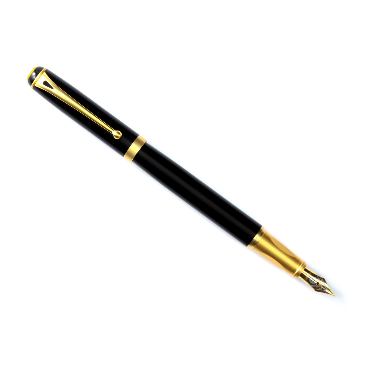 factory wholesale cross-border business morandi metallic pen advertising gift pen printable lettering logo ball pen details Picture