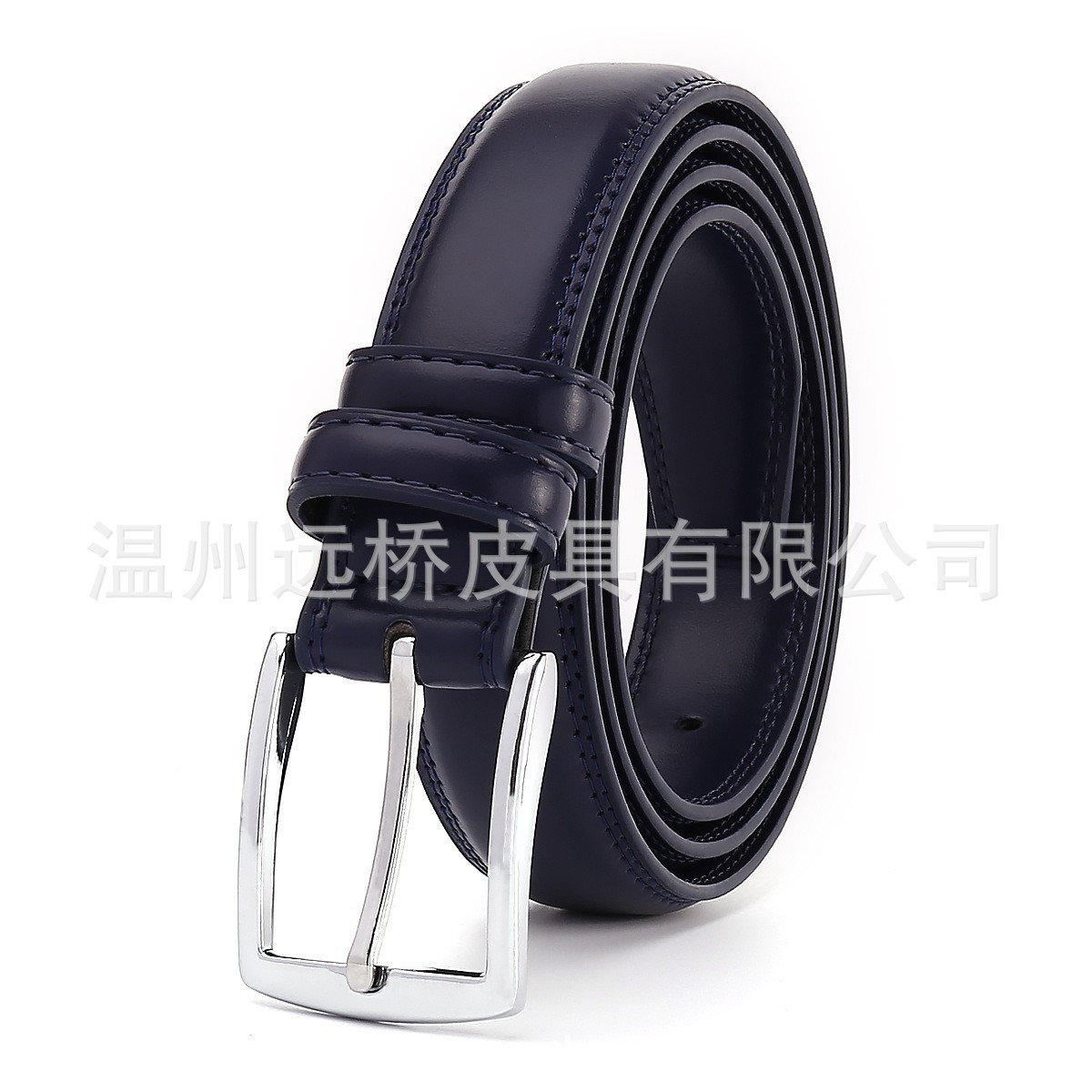 amazon cross-border men's leather belt factory direct hair business pin buckle men's leather belt belt waist belt men's pant belt spot men's Item Picture