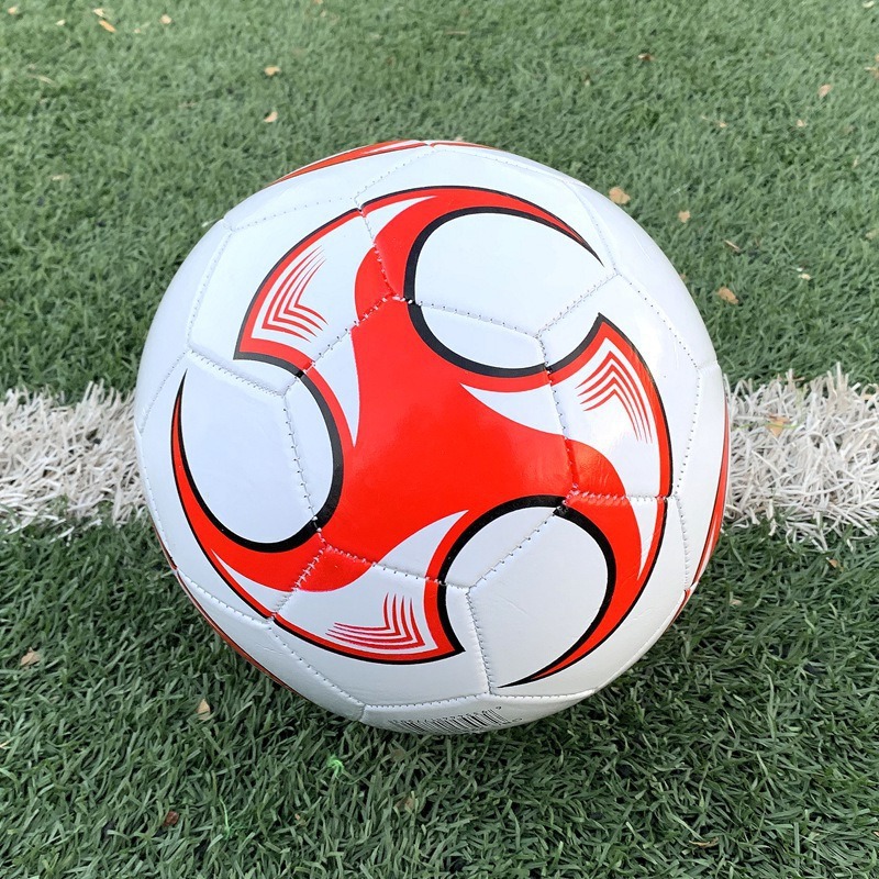 no. 5 pvc football machine sewing black and white world cup campus training competition thickened adult student children wholesale veneer details Picture