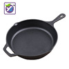 factory direct sales yongji cast iron pan pan egg frying pan frying pan steak large frying pan flat bottom fry pan Application Scenario
