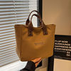 canvas reticule japanese lunch box lunch bag office worker mother out hand bag simple fashion handbag Application Scenario