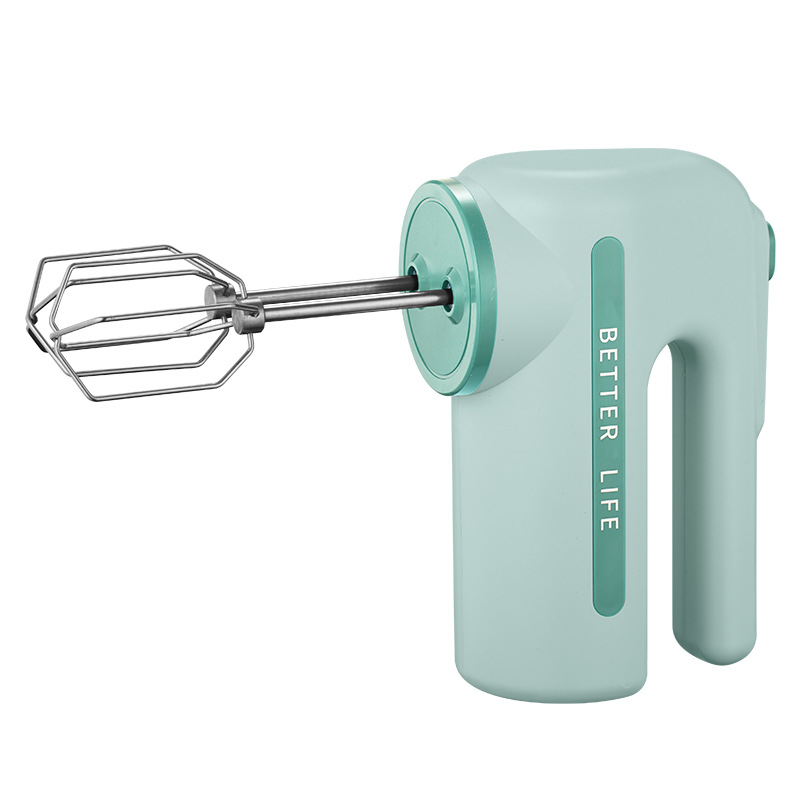new kitchen egg beater wireless electric small household hand-held mixer baking cream egg beating exclusive for cross-border details Picture