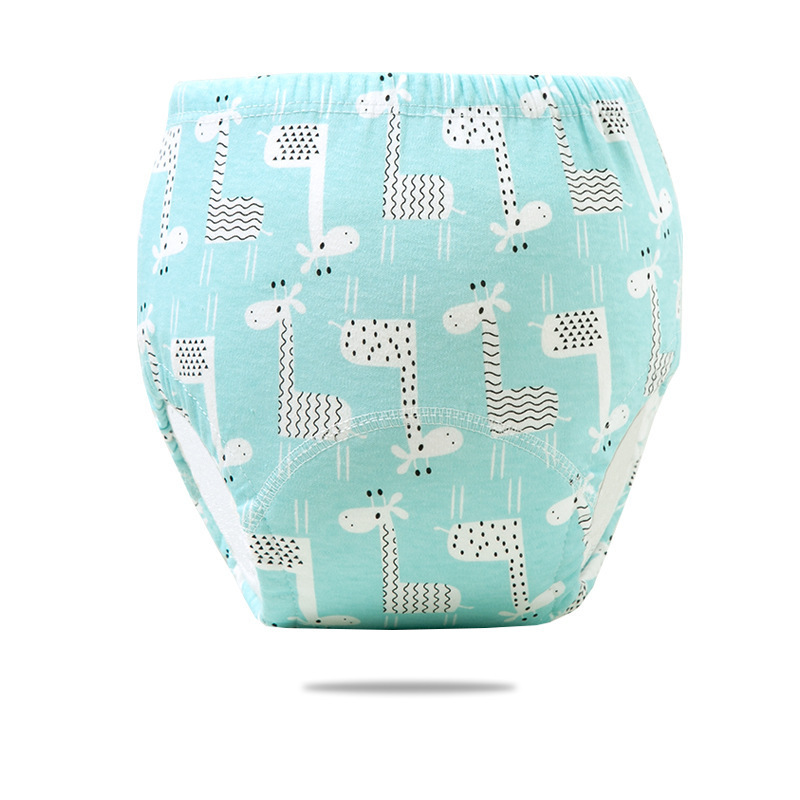 cross-border baby training pants underwear washable diaper cover training pants baby cloth diaper summer pure cotton breathable diapers full figure