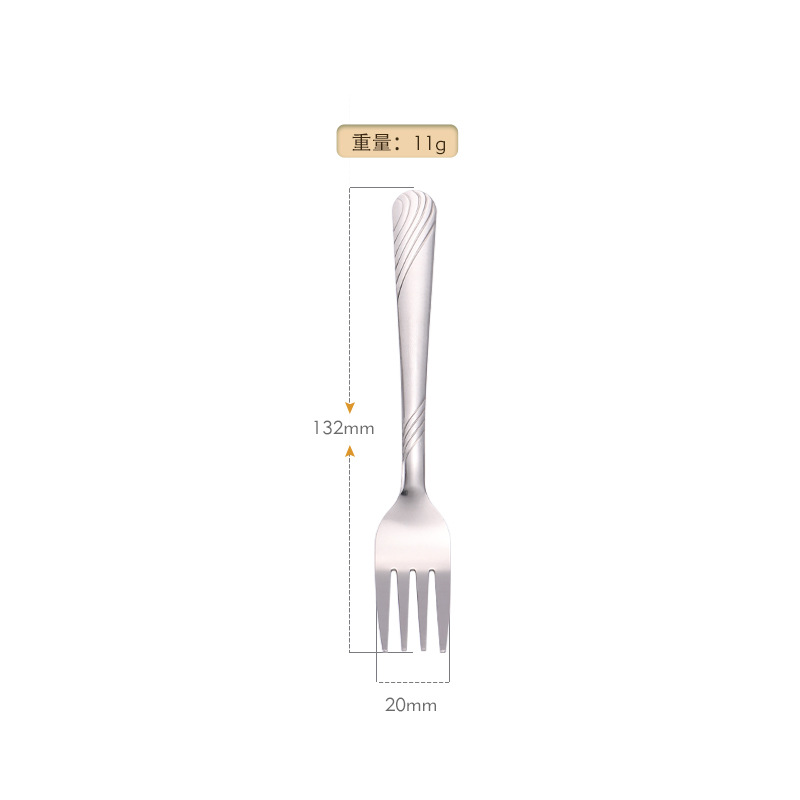 wholesale creative pattern bead point stainless steel knife, fork and spoon 5-piece set steak knife fork spoon hotel tableware set Application Scenario