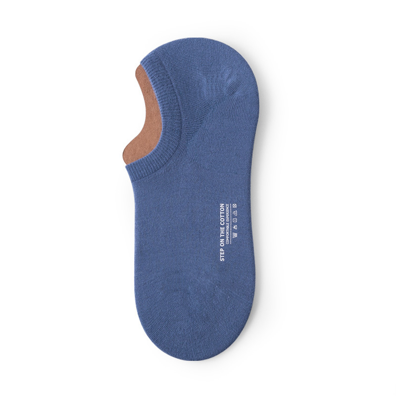 xinjiang cotton summer socks male socks low cut cotton ankle socks men deodorant and sweat-absorbing super short pure color low-cut liners socks men Item Picture