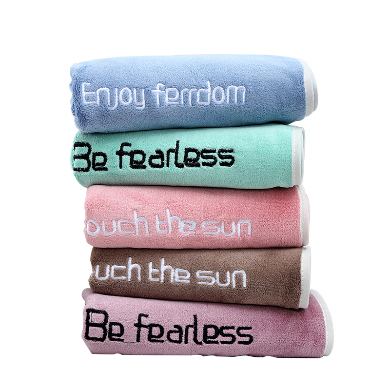 factory wholesale youth towel little daisy minimalism towel thickened absorbent household daily printed logo Item Picture