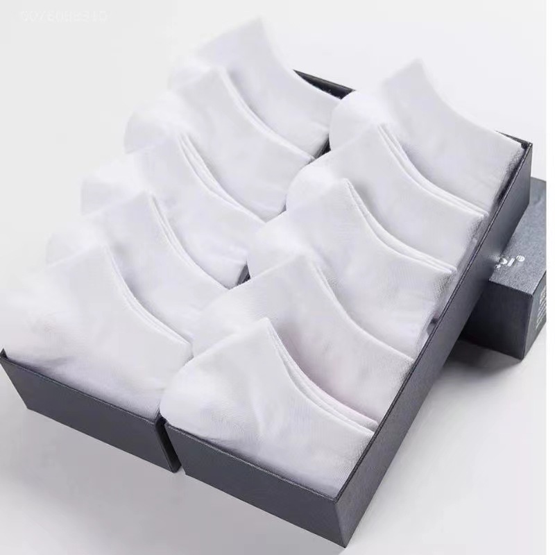 socks men's summer solid color black white gray ankle socks unisex low-cut breathable socks low cut socks wholesale casual Specification drawing