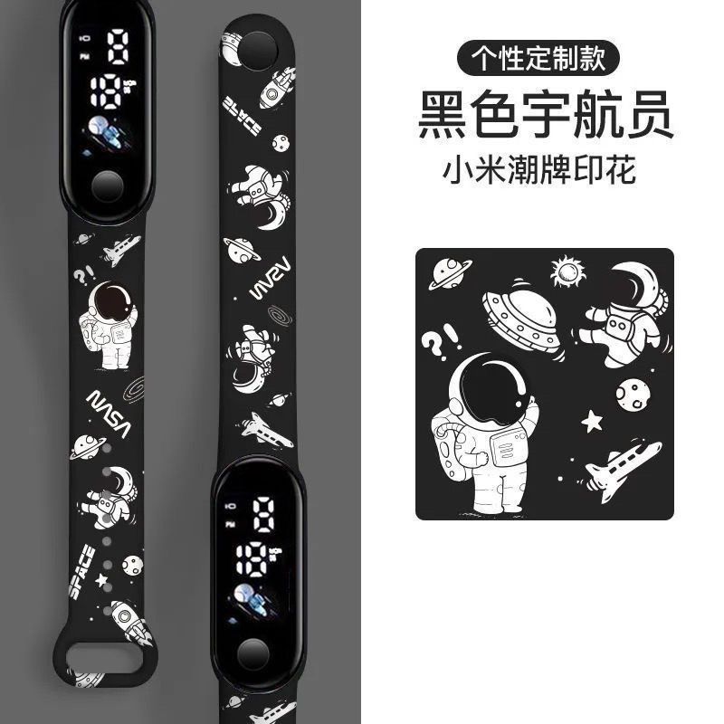 upgraded clow m student watch ins style sports waterproof children student cinnamoroll babycinnamoroll luminous children's bracelet Item Picture