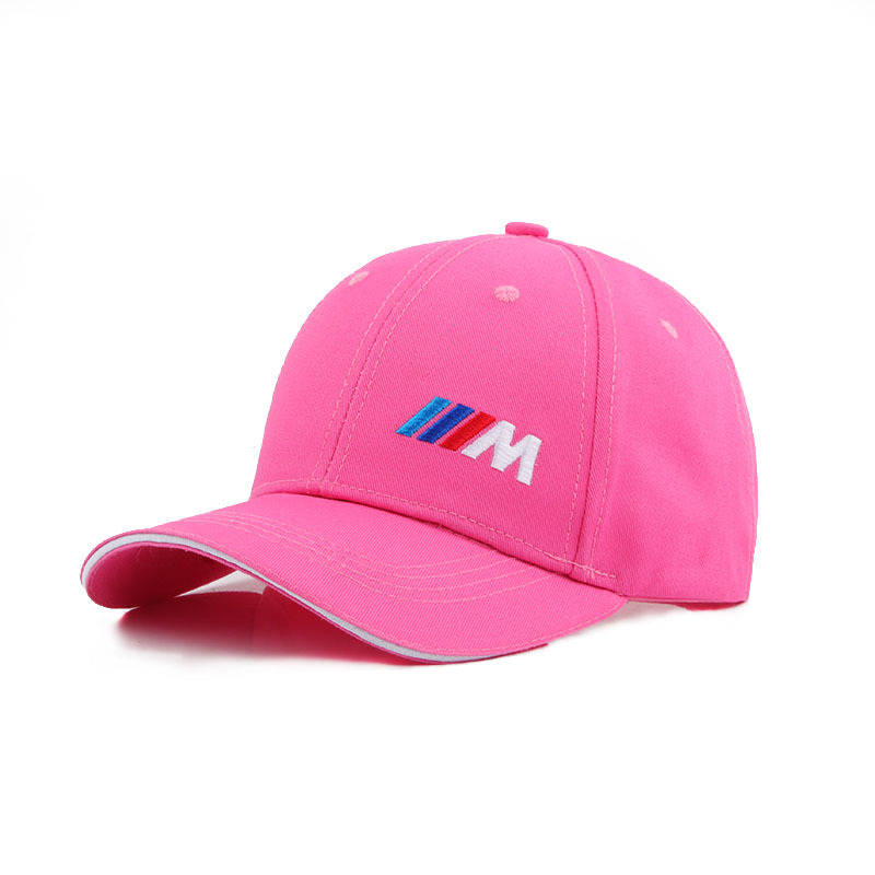 hat spring and autumn korean style embroidered car logo m baseball cap 4s store anniversary celebration gift cap foreign trade car cap details Picture