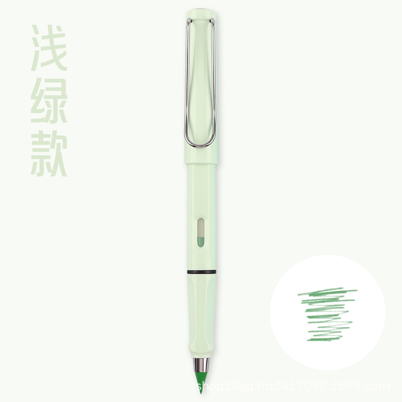 [color lead big pole] macaron color series student zhengzi eternal pencil kindergarten can't finish writing without blackening technology Item Picture