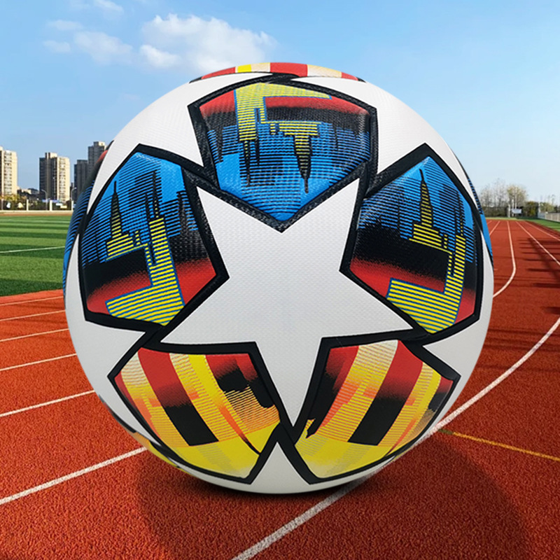 on behalf of hundreds of spot football european football no. 5 patch wear-resistant uefa world cup pu football adult full figure