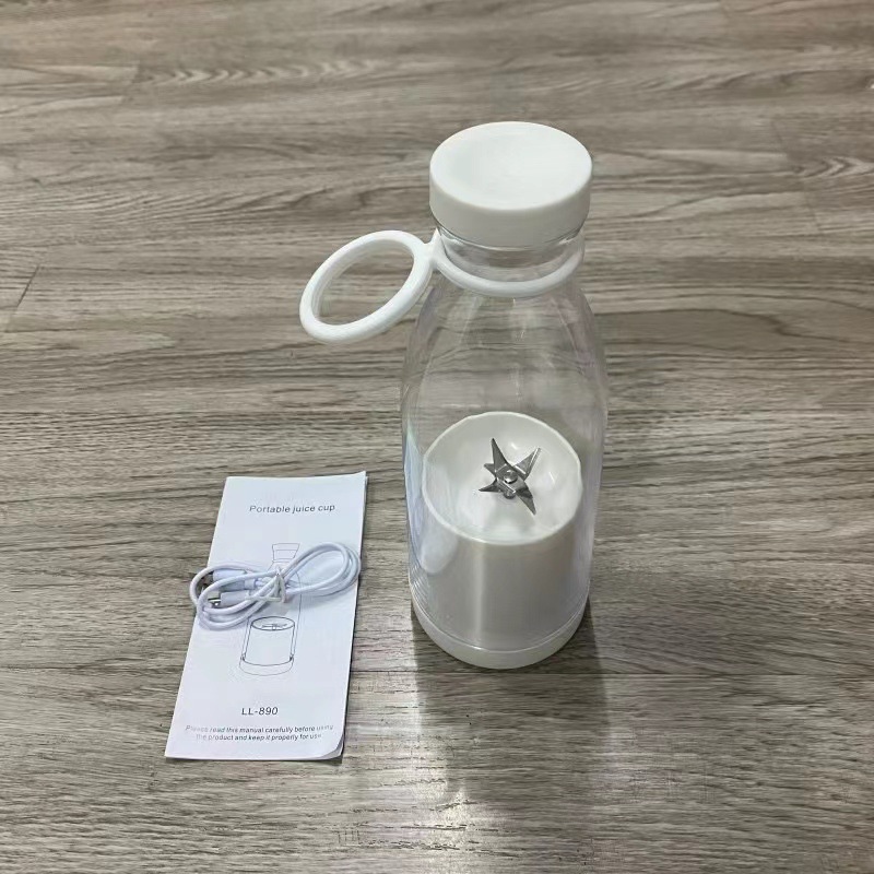 usb wireless charging 6-leaf cutter head portable juicer juice cross-border household juicer cup details Picture
