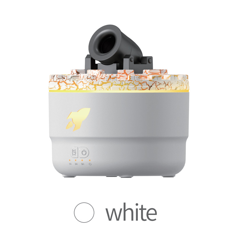 creative crack flame aroma diffuser household desk spit smoke ring humidifier volcanic lava aerosol dispenser fragrance humidifying full figure