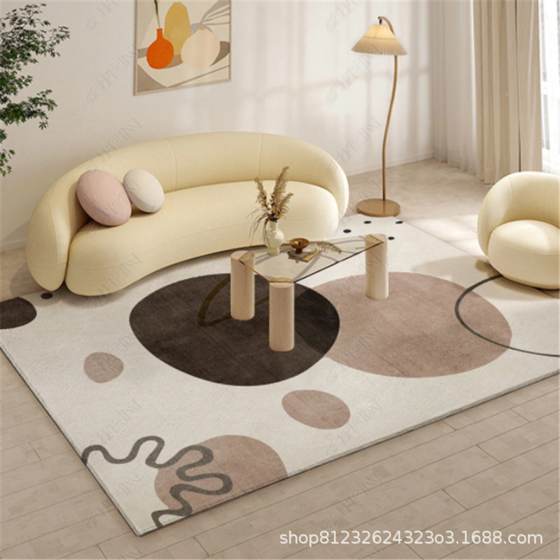 light luxury carpet living room minimalist large area full shop table carpet bedroom whole shop bedside blanket simple style carpet wholesale Item Picture