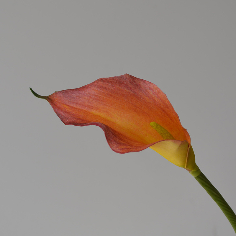 cross-border wholesale large common calla eva artificial/fake flower soft rubber hand feeling wedding bouquet home decoration full figure
