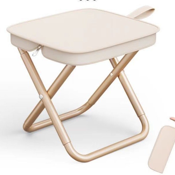 outdoor folding pencil case pony bags pocket stool portable hanging fishing stool camping travel leisure handbag chair Application Scenario