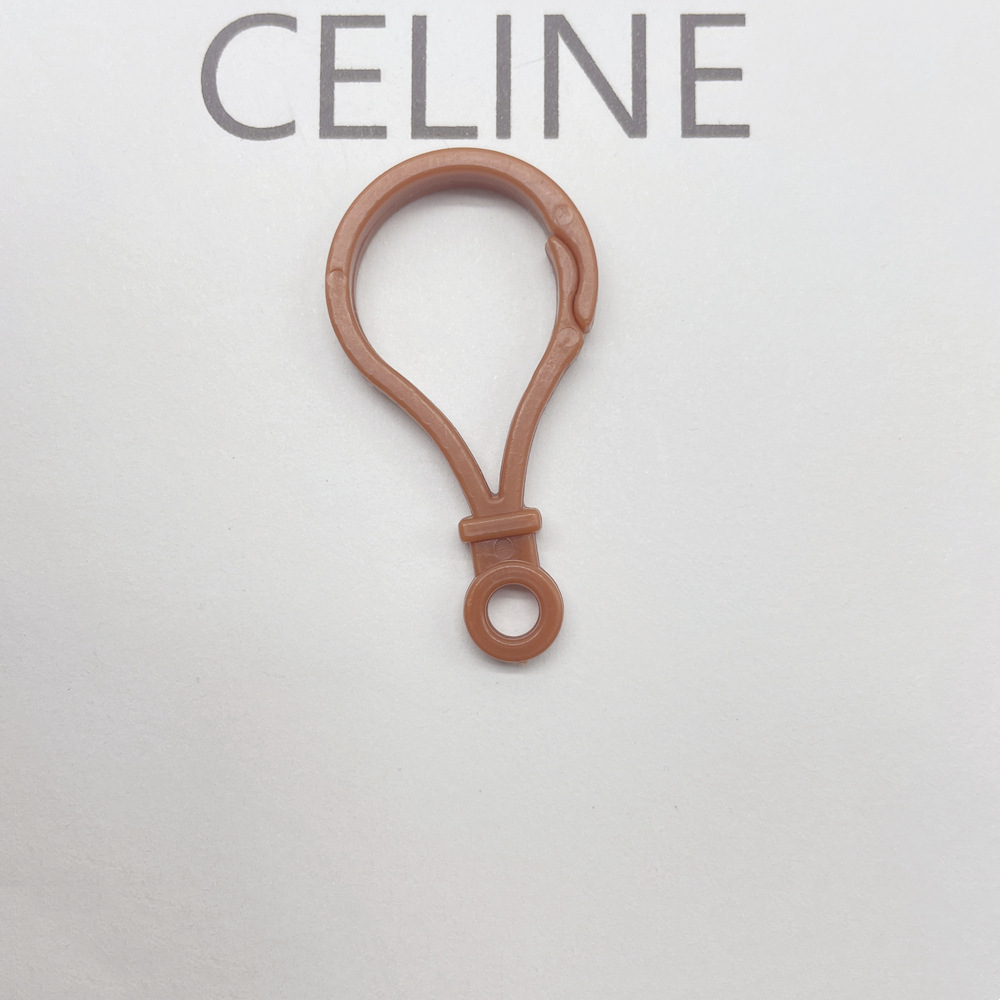 color bulb buckle doll keychain candy color plastic lobster clasp luggage buckle diy ornament accessories pendant details Picture