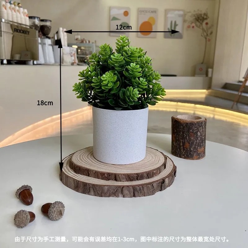 artificial flower artificial bonsai artificial flower office desk surface panel decoration living room nordic light luxury ins ornament photo props full figure