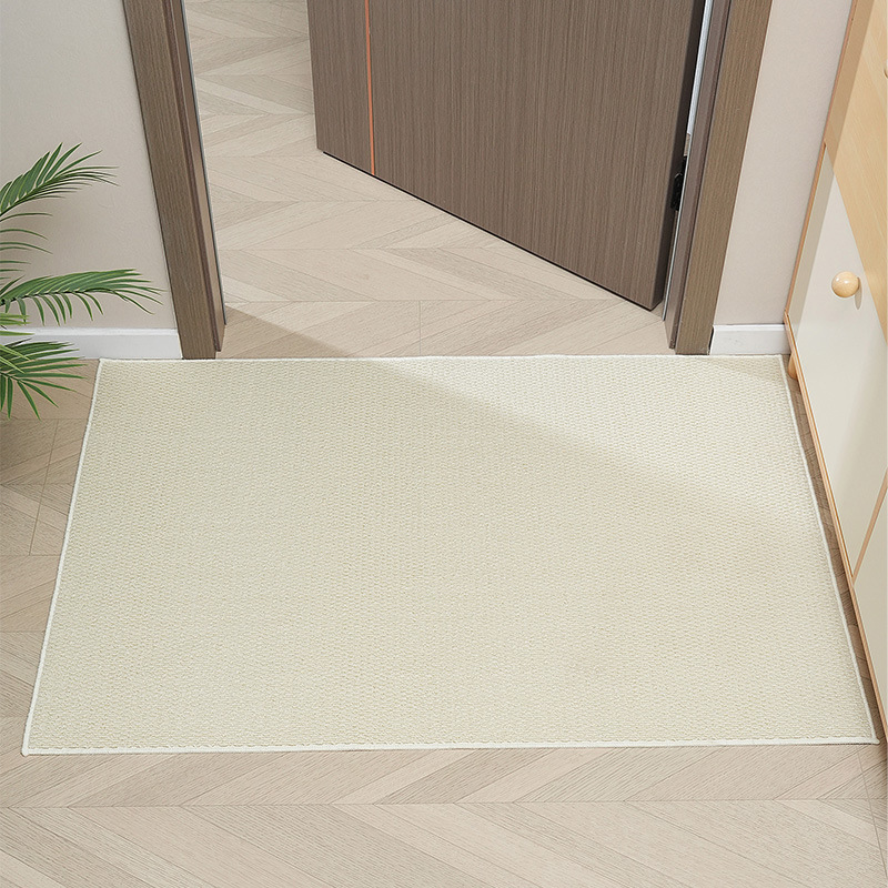 bedroom bedside tatami living room large area anti-scratching full carpet non-slip stain-resistant imitation sisal solid color carpet Specification drawing