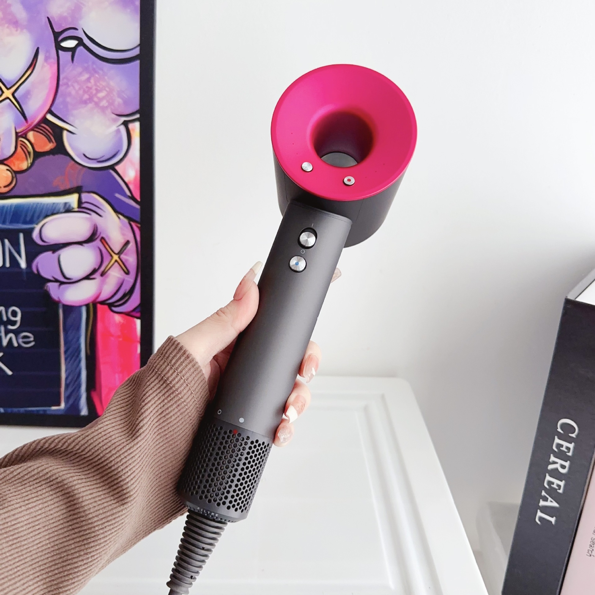 cross-border hot high-speed non-leaf hair dryer huaqiang north one sen same hair dryer anion does not hurt hair dryer details Picture