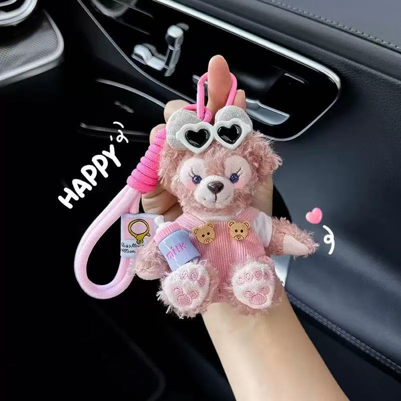 popular shelliemay plush doll cute rose rose girls' gifts doll couple bags keychain pendant Specification drawing