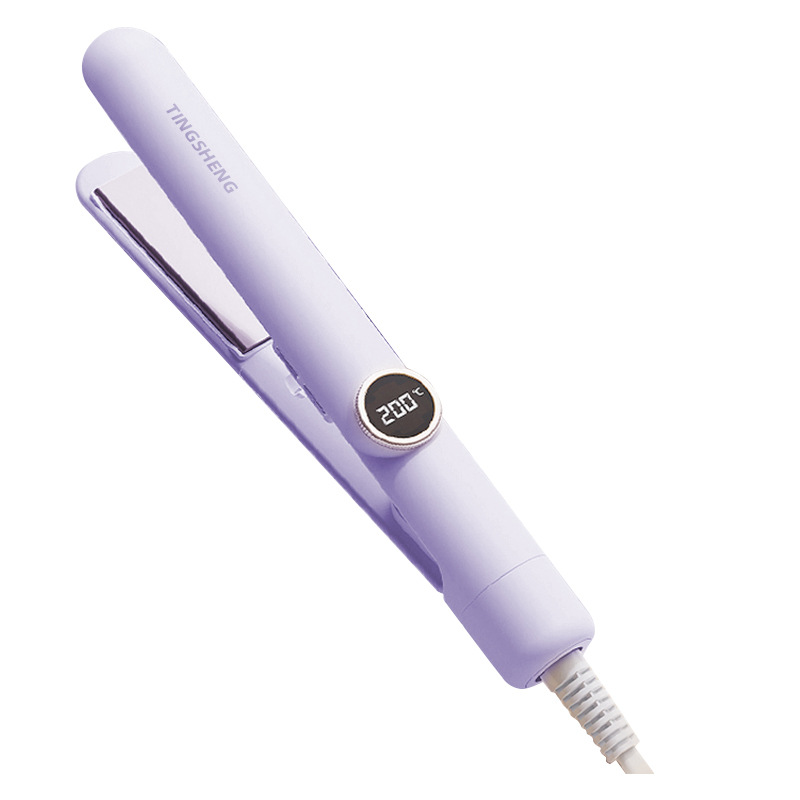 chigo splint hair straightener for curling or straightening shaping anion small mini portable hair straighter female hair curler full figure