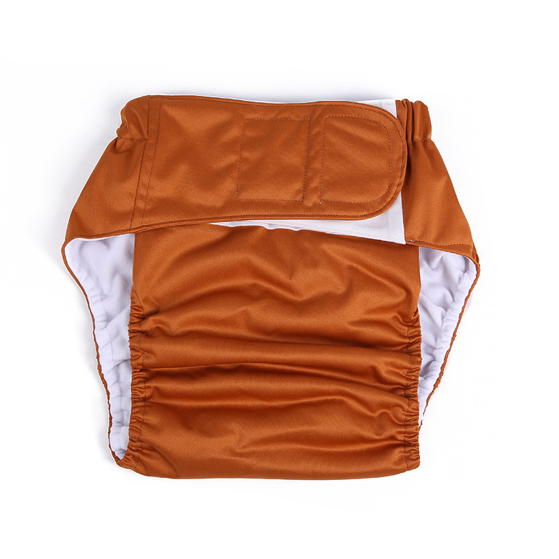 adult cloth diaper plus-sized velcro diaper washable breathable leak-proof incontinence-proof apron factory direct sales hair generation Application Scenario