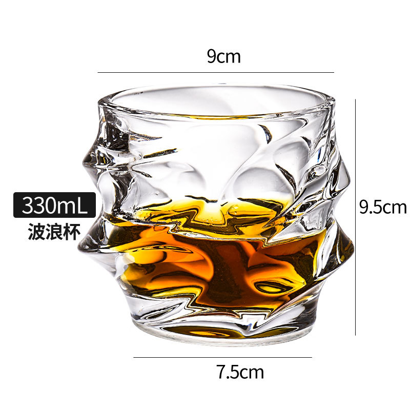 whiskey glass glass wine glass wine glass classical cup drinking cup whiskey shot glass barware beer steins details Picture
