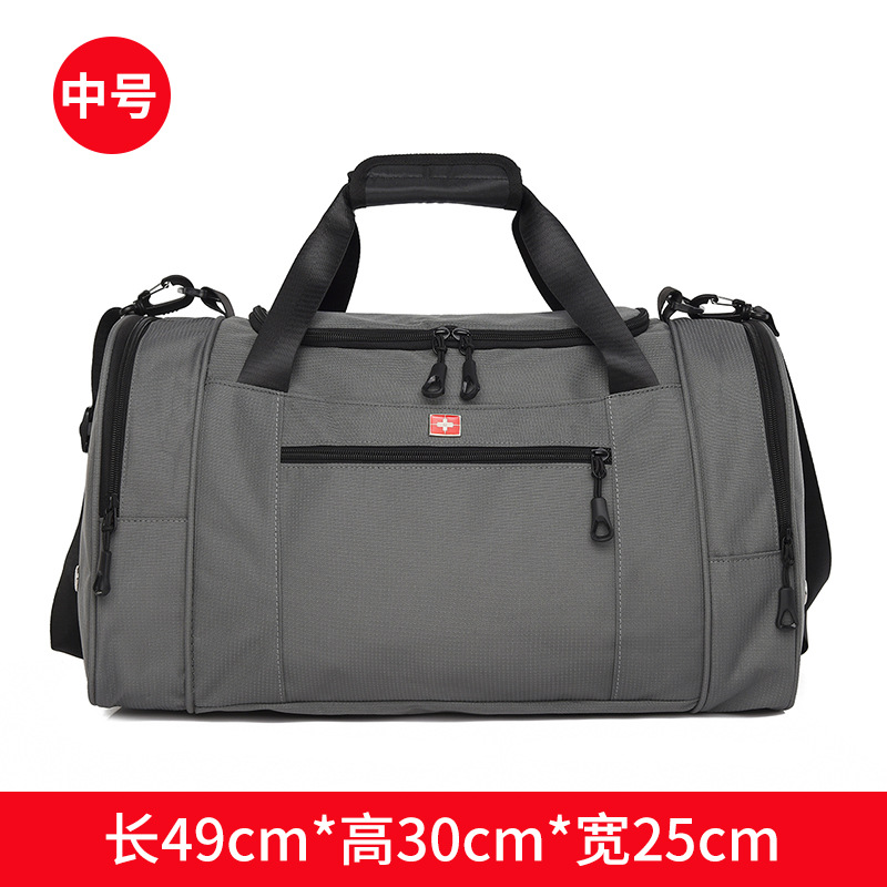 parker saber travel bag men's crossbody handbag sports gym bag large-capacity luggage bag business travel bag Specification drawing