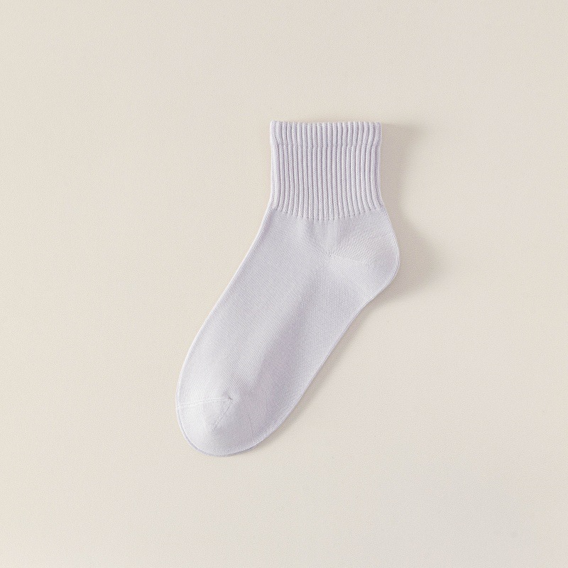 socks women's pure cotton anti-beriberi deodorant zhuji socks women's spring and summer long socks mid-calf boneless maternity socks breathable full figure