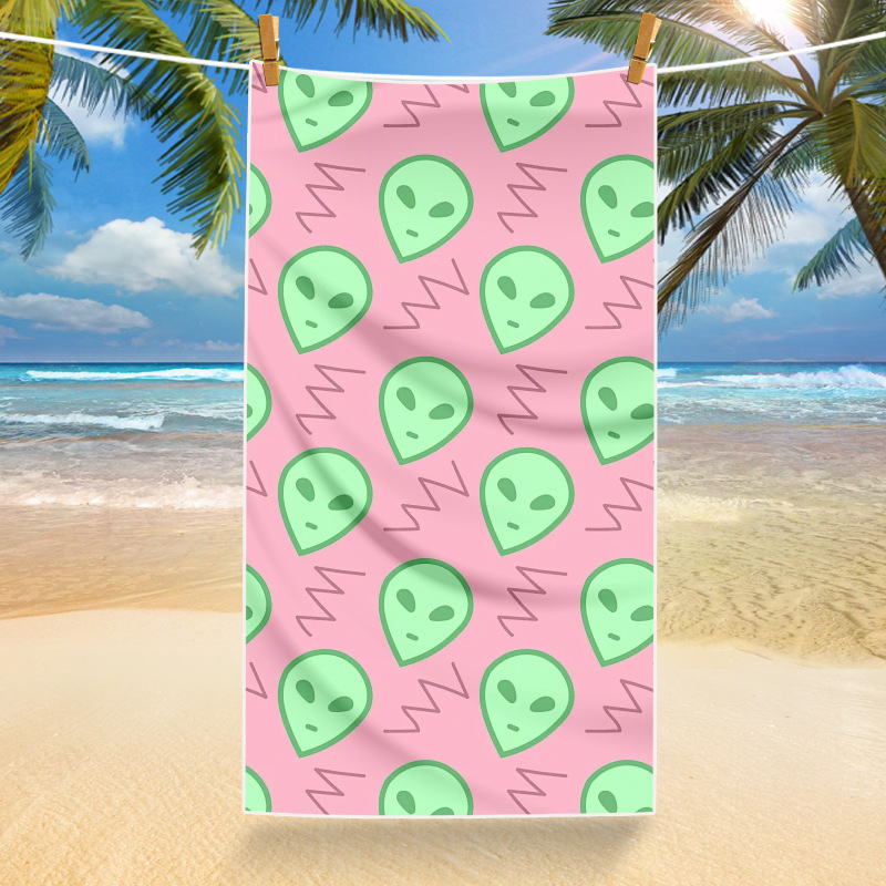 hot selling beach towel bath towel wholesale microfiber towel beach mat digital printing sports bath towel can be customized with pictures Application Scenario