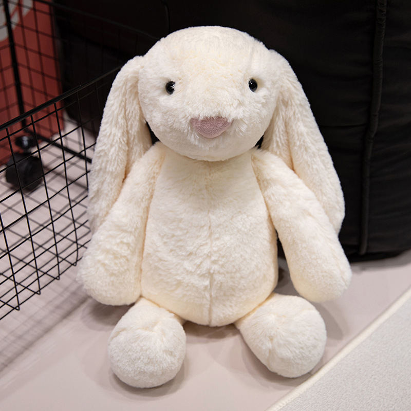 cross-border rabbit doll little white rabbit doll bugs bunny plush toy children baby comfort pillow doll batch goods details Picture