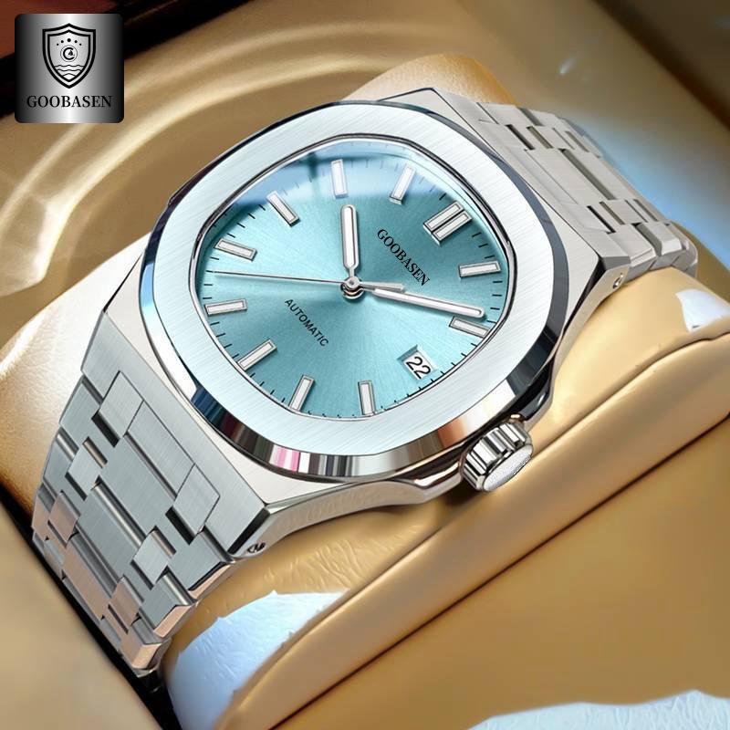 gubosen hot sale automatic anti-mechanical watch men's watch high sense tik tok live stream hot sale one piece dropshipping full figure