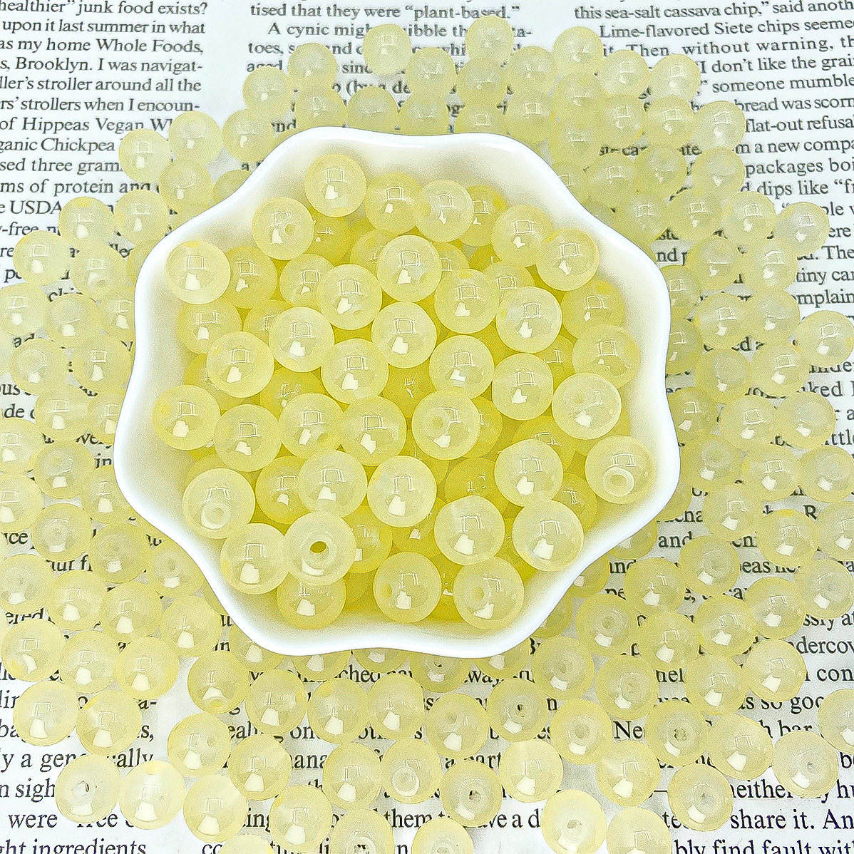 micro glass bead round beads loose batch crystal beads bracelet beaded handmade diy scattered beads ornament bracelet accessories glass bead full figure