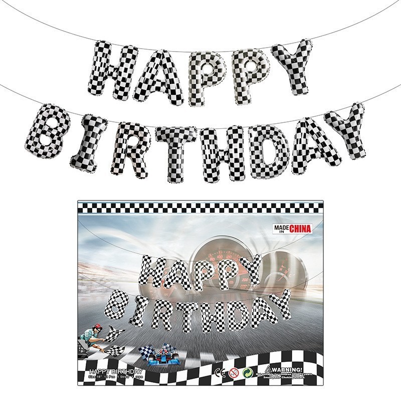 16-inch birthday letter aluminum balloon happy birthday balloon set happy birthday aluminum foil balloon Application Scenario