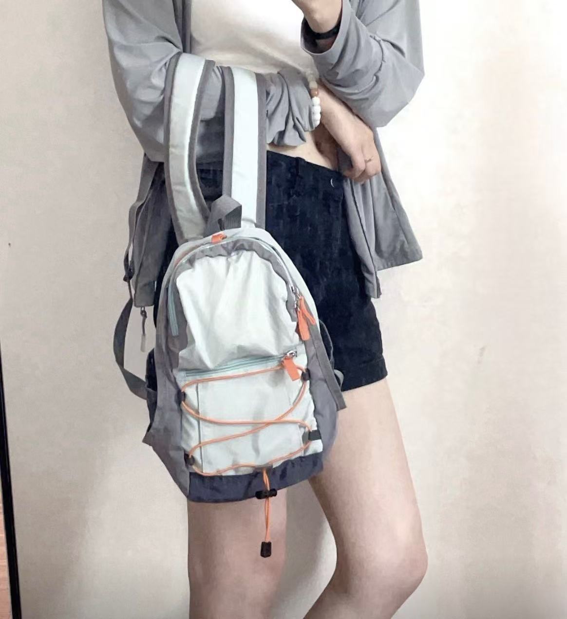 manufacturer travel & outdoor backpack female lightweight mountaineering bag climbing small backpack hiking cycling sports bag spring outing bag details Picture