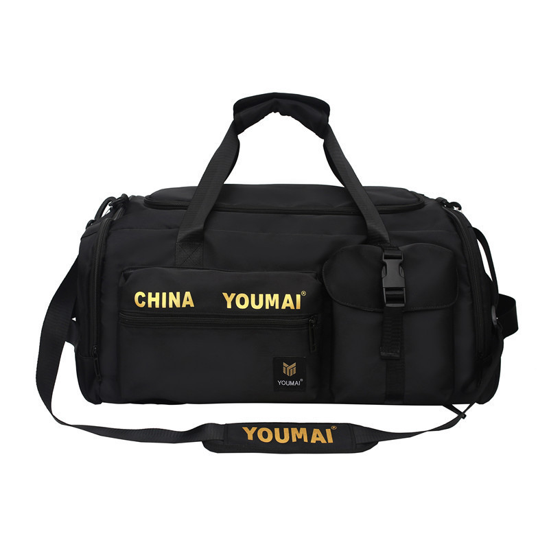 new multi-purpose travel backpack luggage bag large capacity men's gym bag men's dry wet separation sports backpack details Picture
