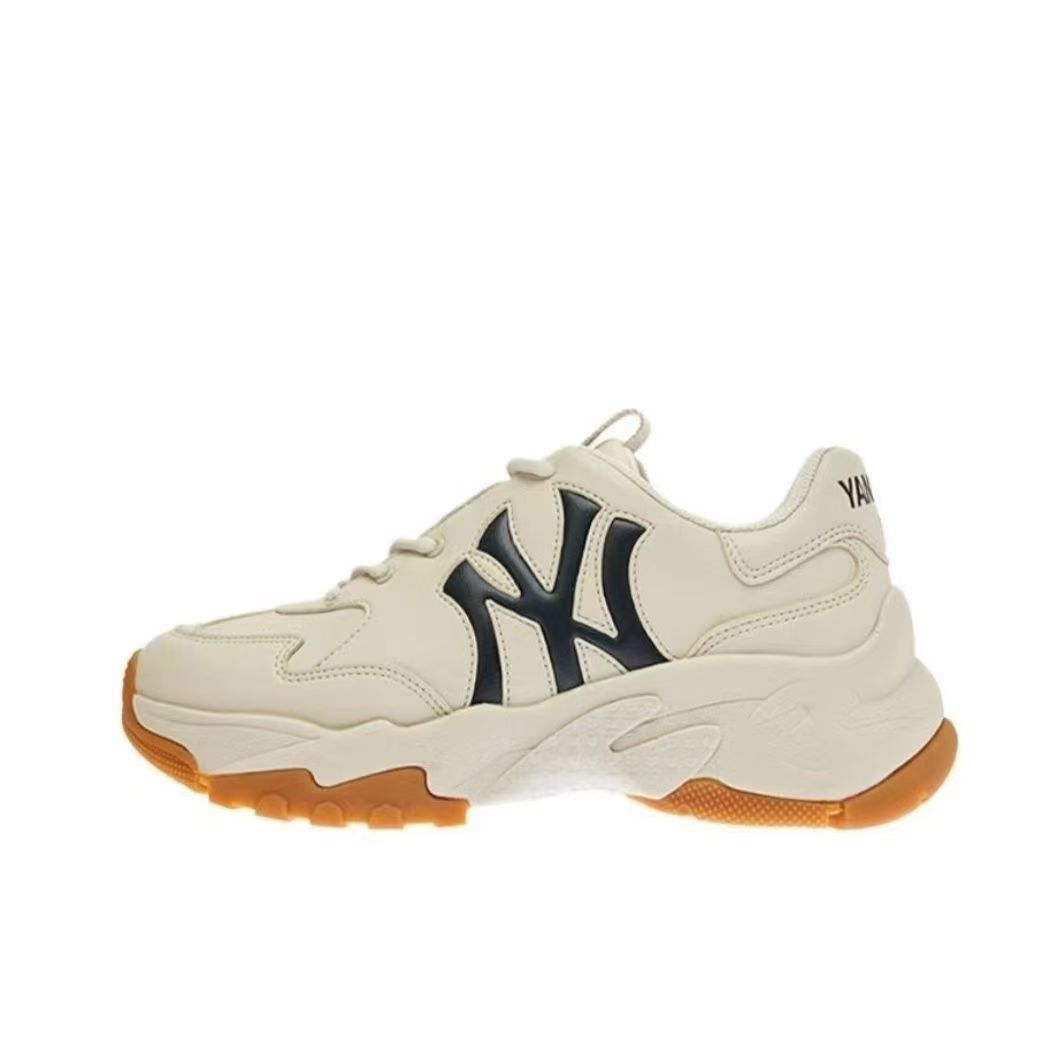 putian mlb dad shoes new york yankees ny platform sneakers men's and women's versatile casual shoes couple sneakers full figure