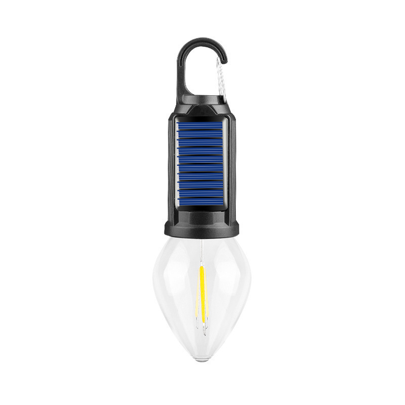 solar energy camping lights outdoor long endurance camping special lighting tungsten lamp portable charging atmosphere tent light Item Picture