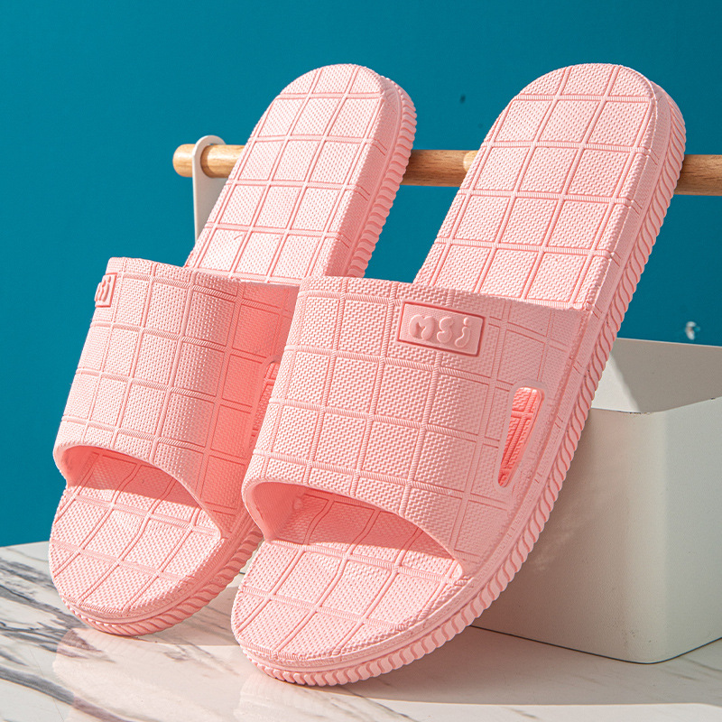 new summer slippers thick bottom soft bottom home couple home bathroom non-slip slippers outdoor slippers men wholesale Specification drawing