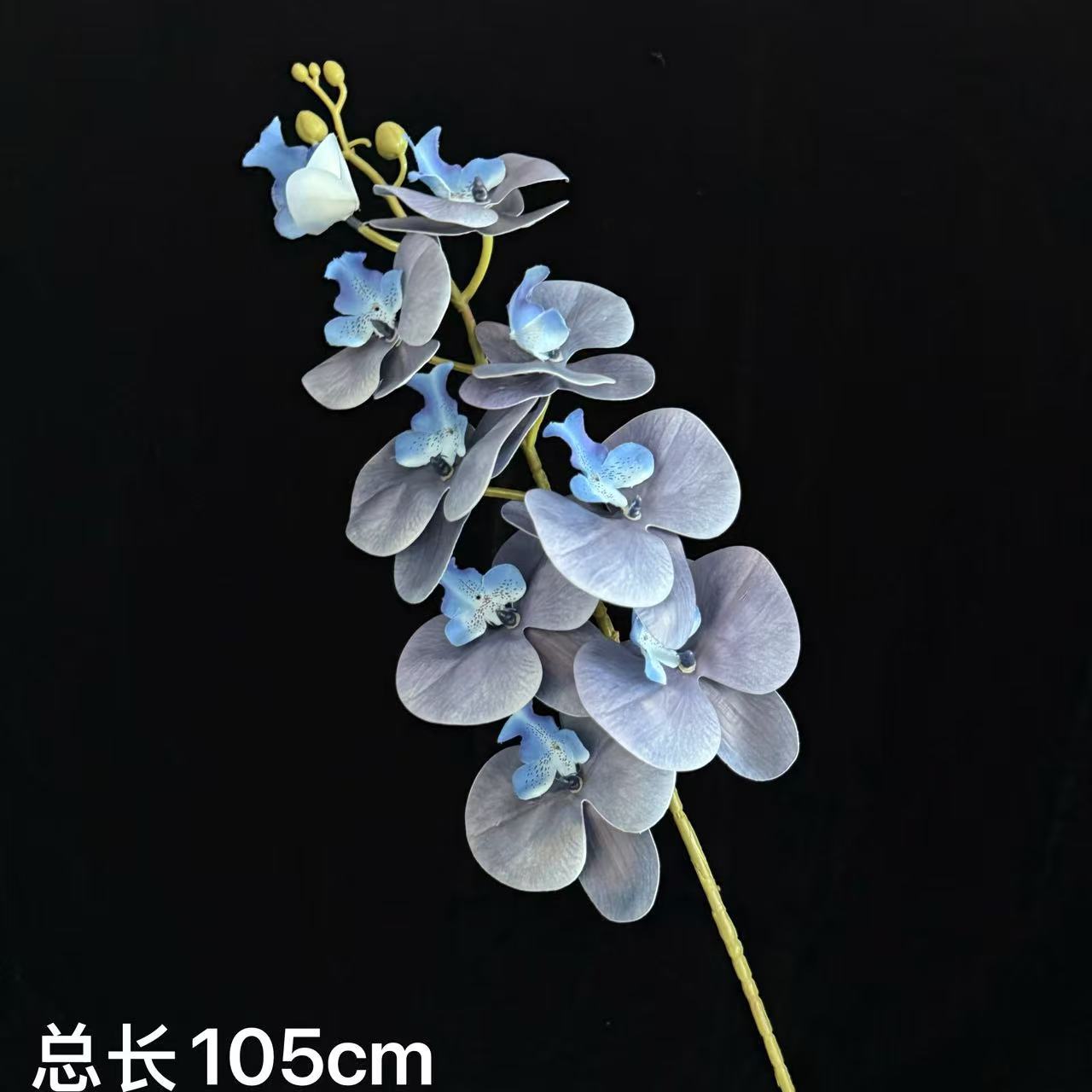 9-head film phalaenopsis artificial flower feel high sense fake flower orchid wedding flowers flower arrangement home ornamental flower full figure