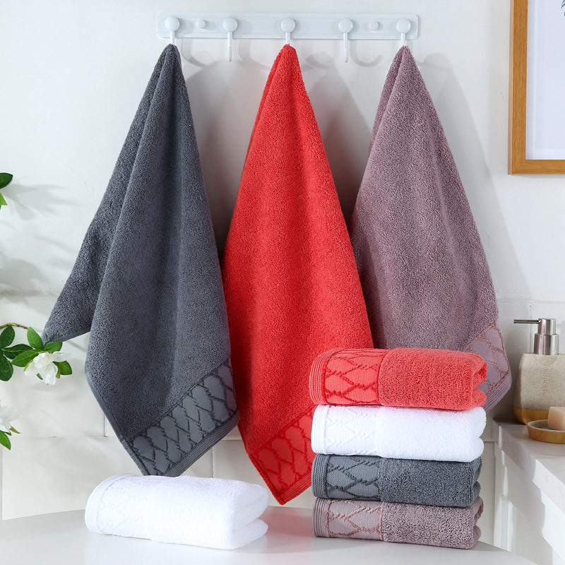 towel cotton thickened adult washing face 120g long-staple cotton hotel all cotton soft absorbent logo wholesale Application Scenario