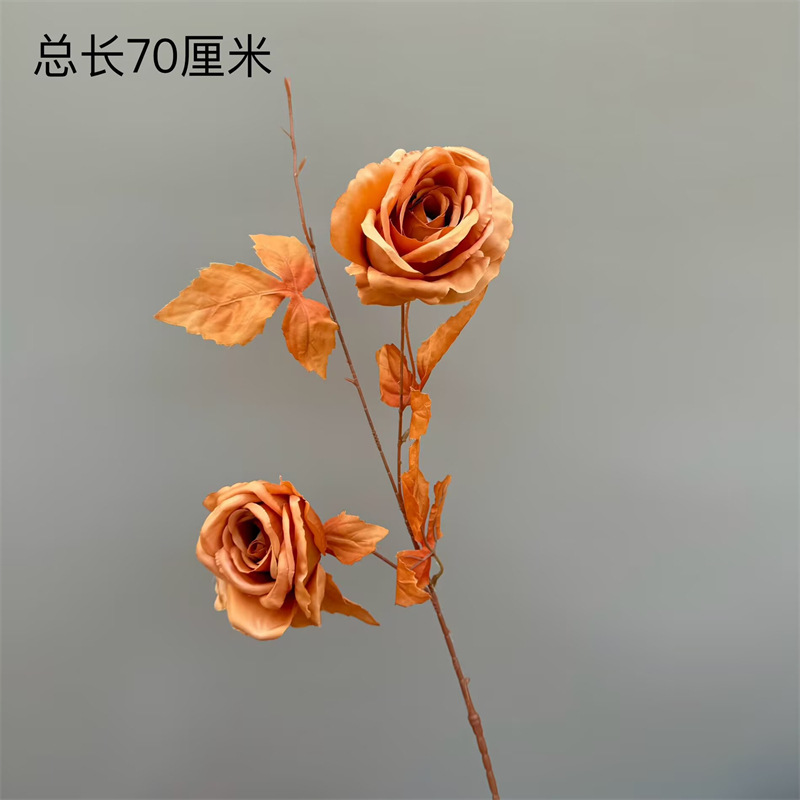 vintage rose artificial rose wedding flower cross-border wholesale artificial flower wedding flower rose can be sent on behalf Application Scenario