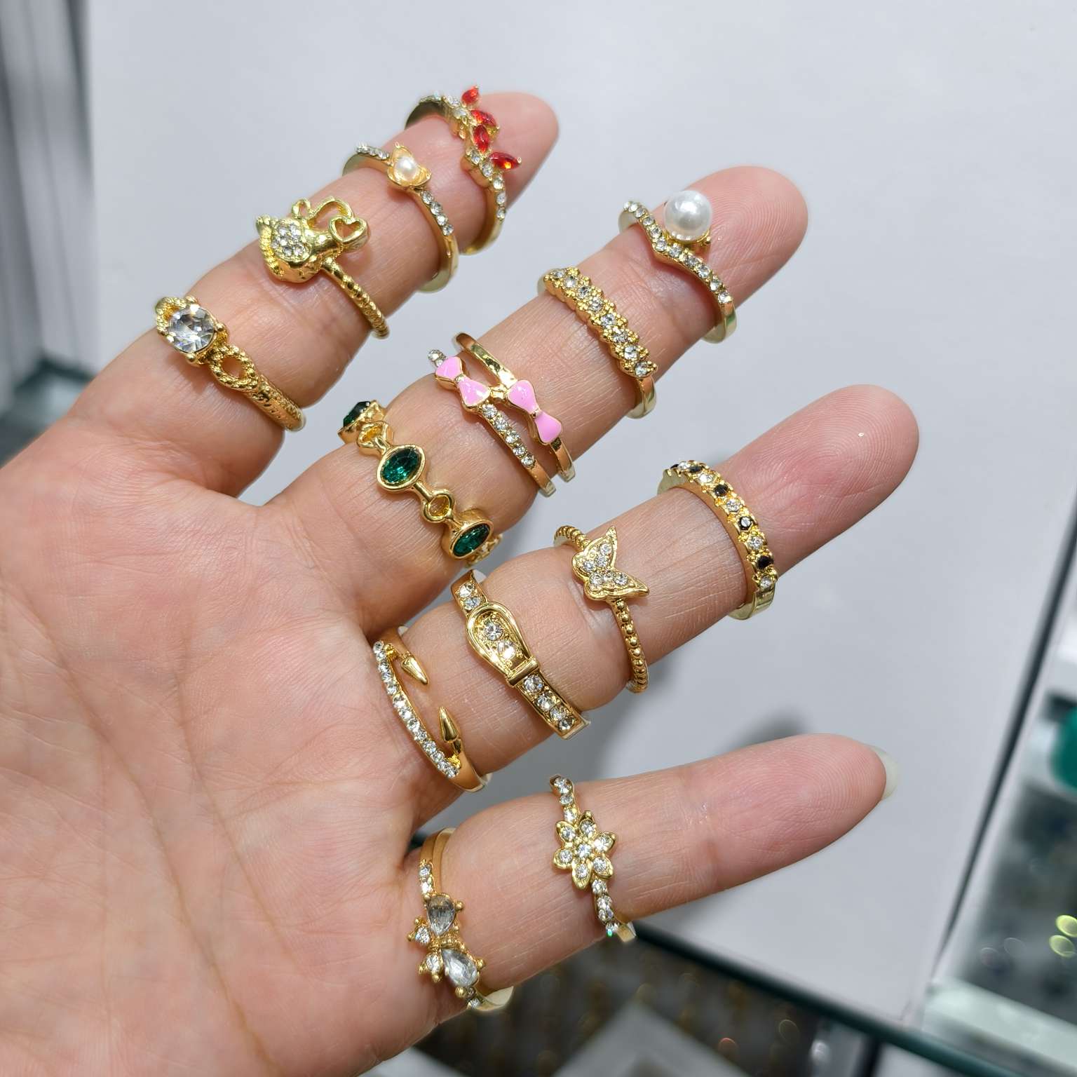 15款精致款混装戒指💍饰品戒指