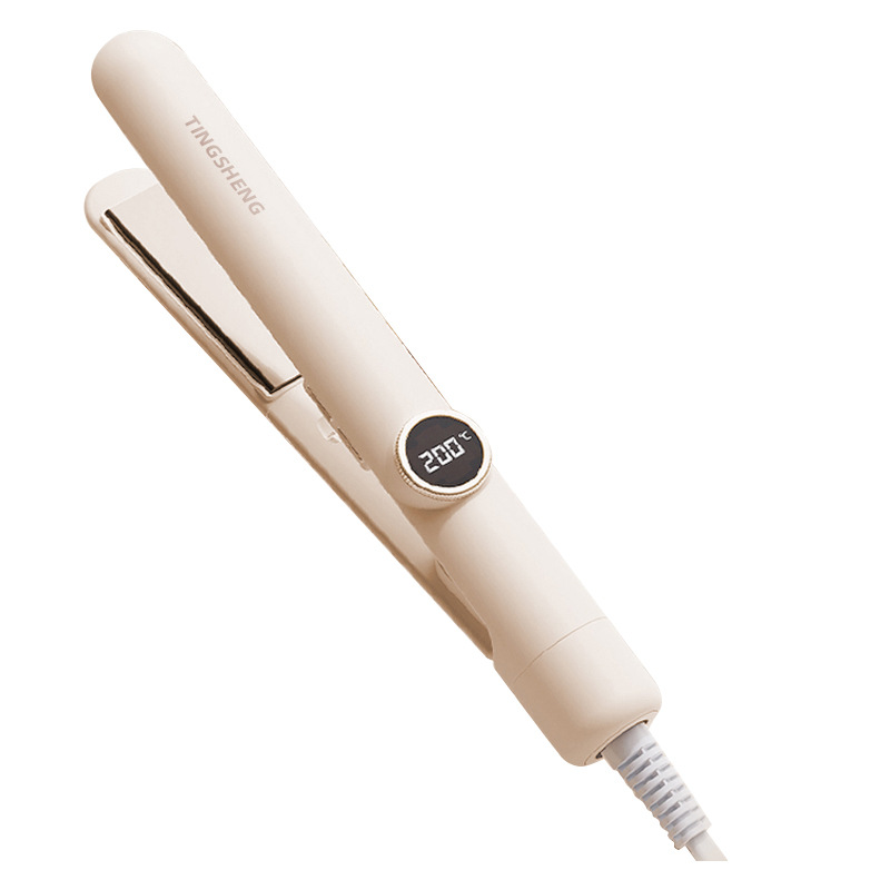 chigo splint hair straightener for curling or straightening shaping anion small mini portable hair straighter female hair curler Specification drawing