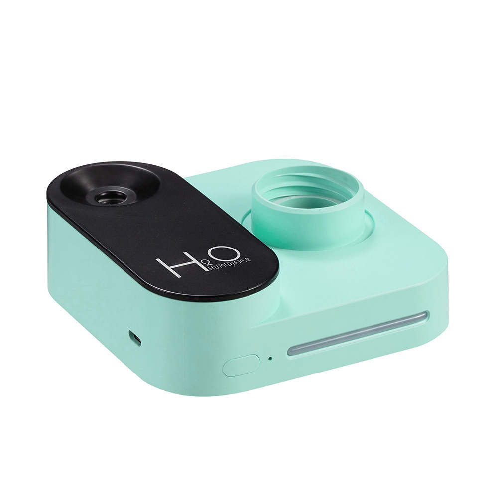 air humidifier usb charging mini small office desk surface panel mineral water bottle moisturizing spray creative gift details Picture