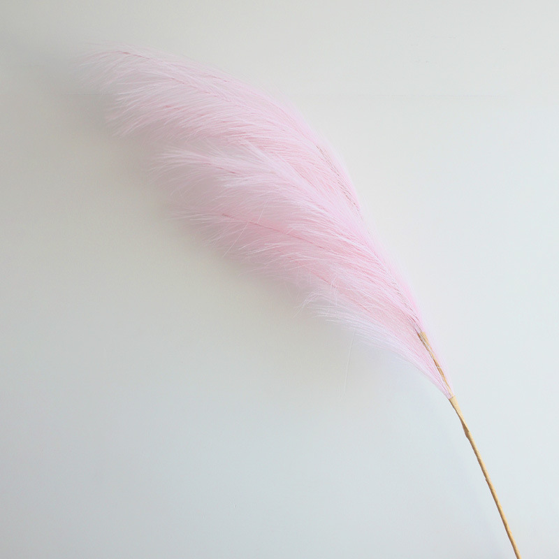 artificial pampas grass 100cm long pampas grass fake flower furnishings wedding decorations cross-border supply simulation reed Item Picture
