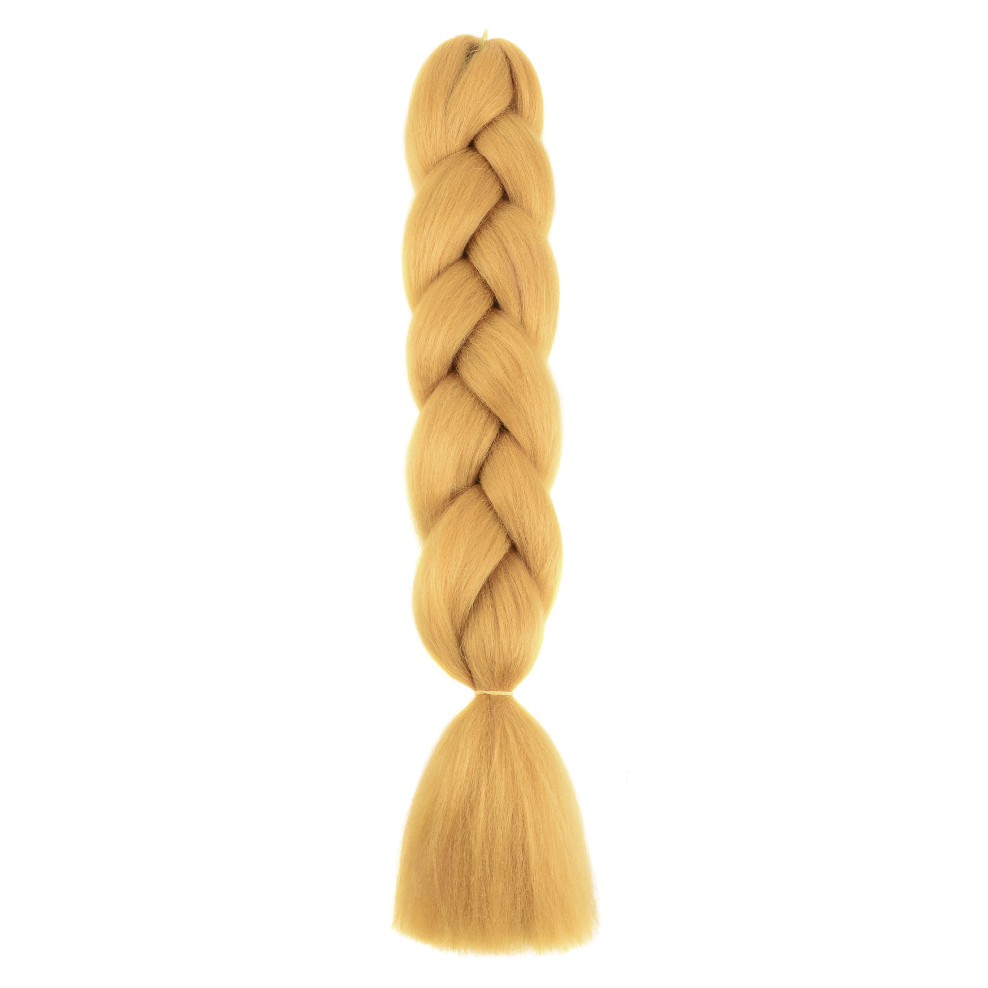 hongxiu strict selection-[monochrome] new african dreadlocks ponytail chemical fiber high-temperature fiber color wig big braid details Picture