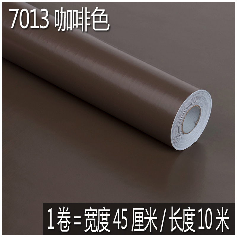 factory supply pvc self-adhesive wallpaper wallpaper kindergarten bedroom sticky notes advertising lettering renovation solid color stickers Specification drawing