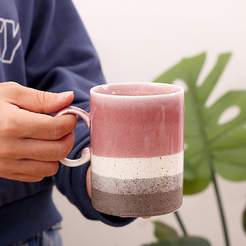 amazon large capacity good-looking ceramic mug household coffee cup office ceramic cup factory wholesale Application Scenario